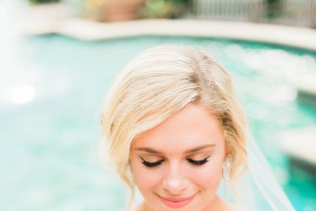 Final wedding makeup | Photo by Jennifer Maxwell