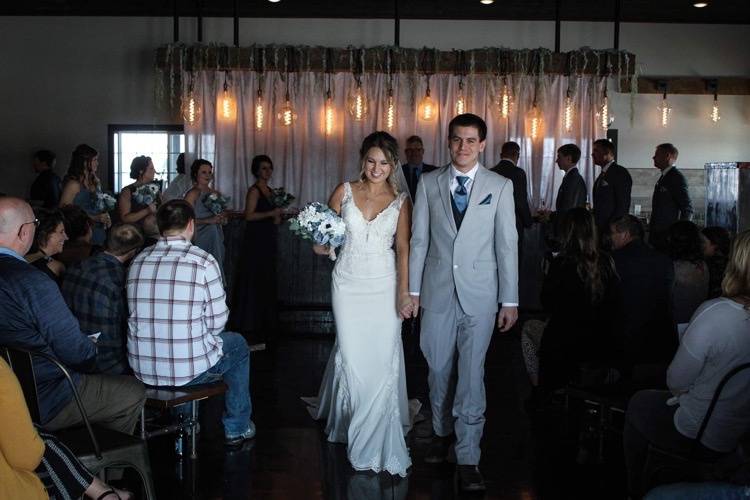 Indoor Wedding in Pavilion