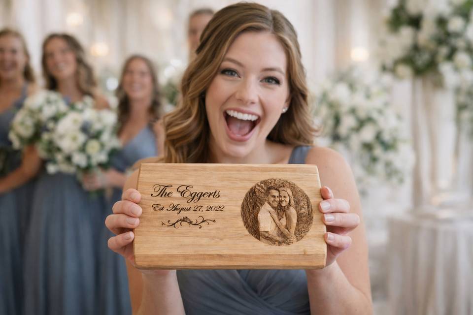 Small Engraved Photo