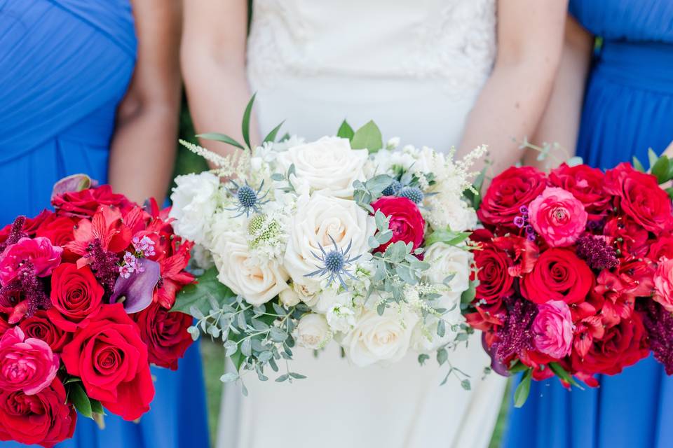 Vibrant Wedding colors