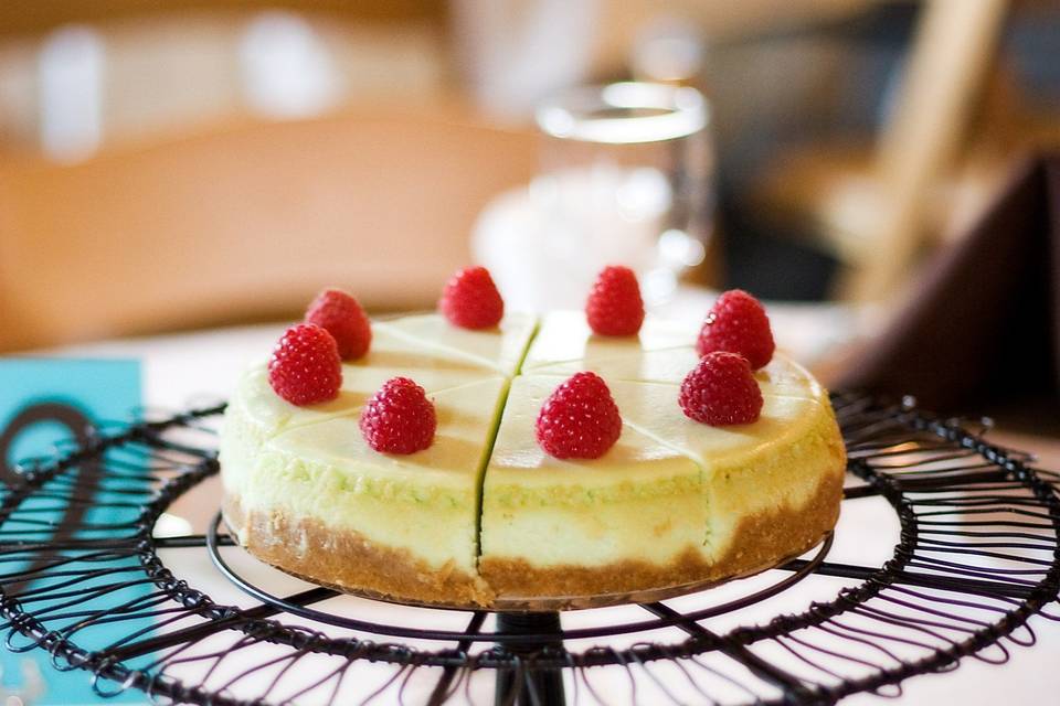 Key lime centerpiece