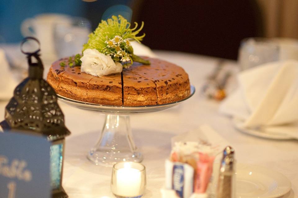 Centerpiece cheesecake