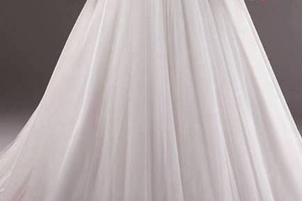 Strapless ball gown