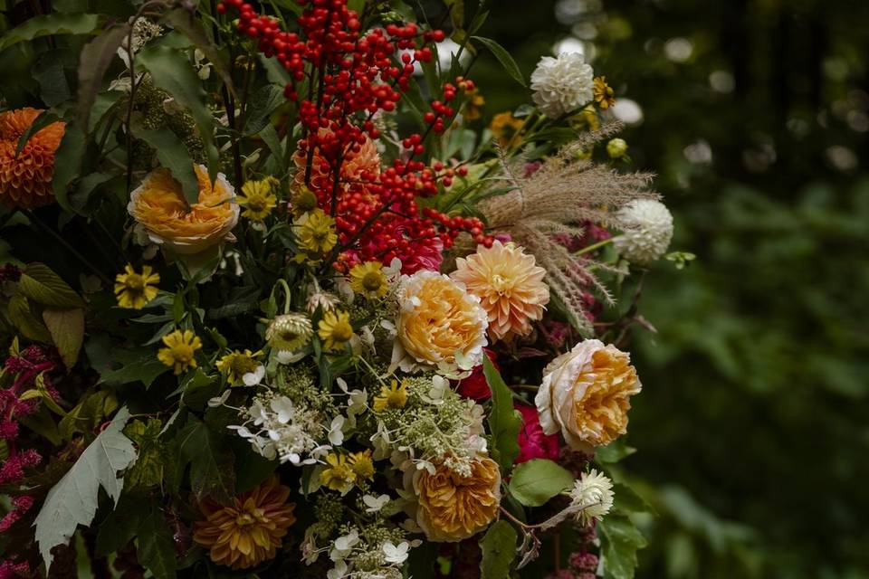 Boho Flower Arrangement