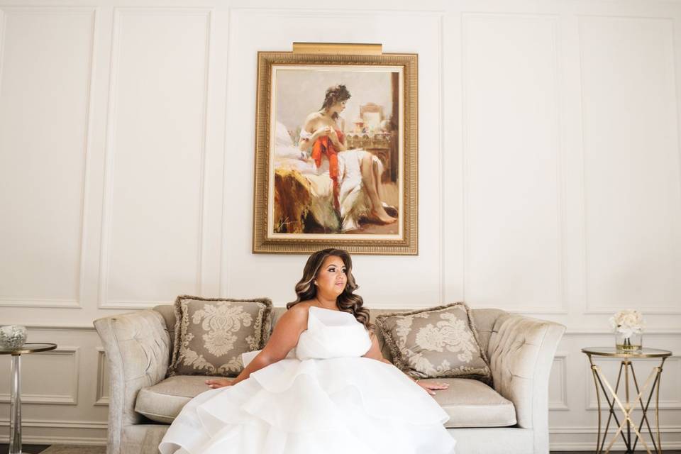 Bridal portrait