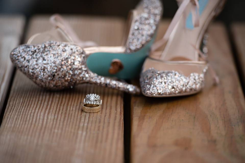 Shoes and rings