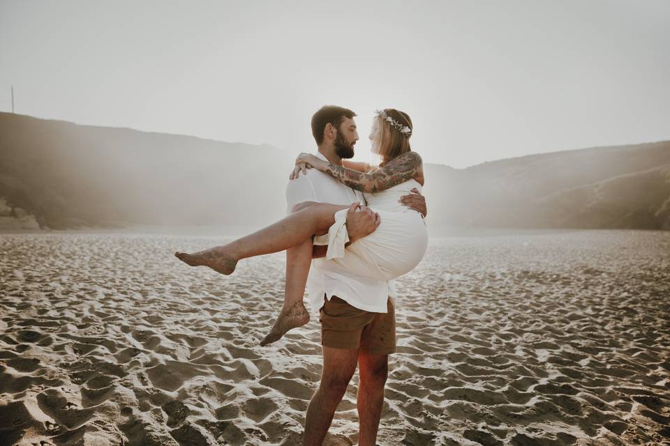 Panther Beach Engagement