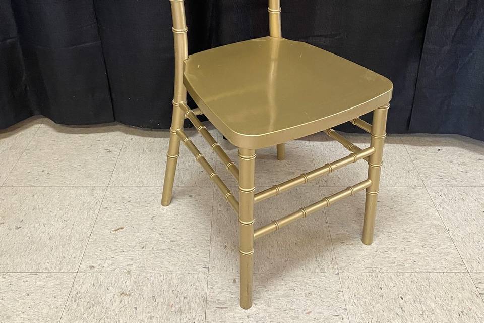 Gold chiavri chair