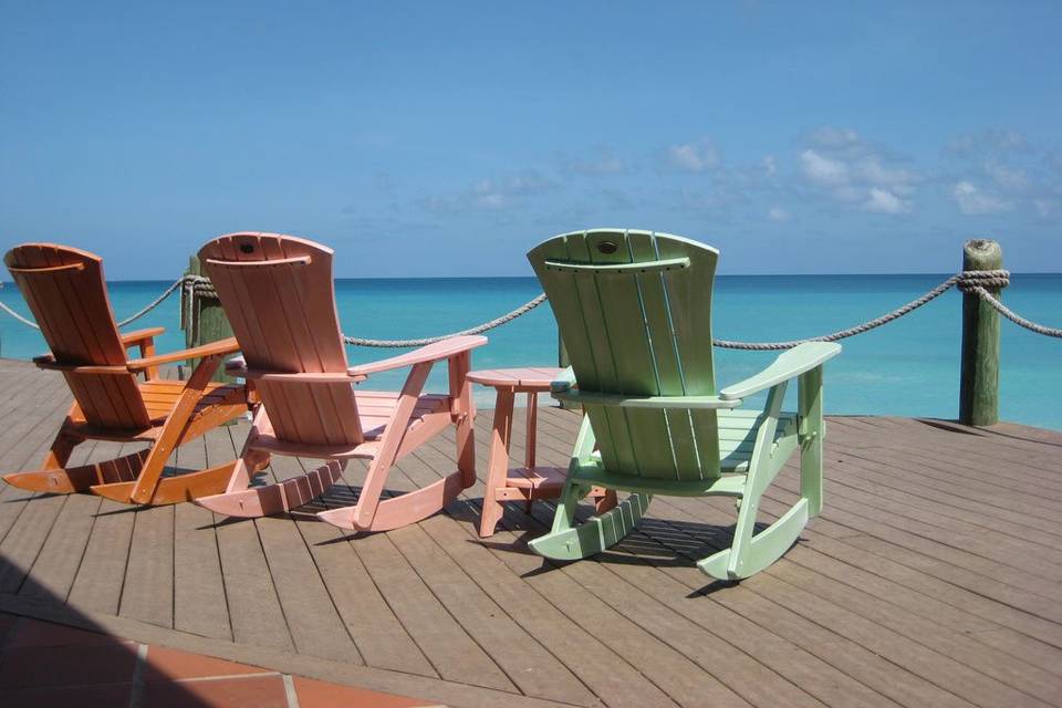 Beach chairs