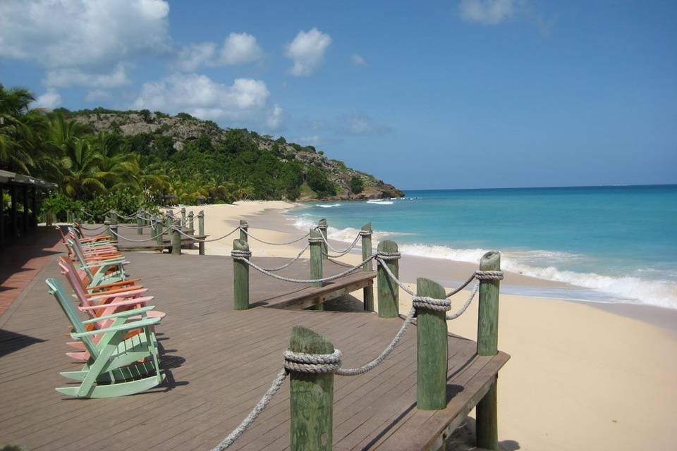 Beach chairs