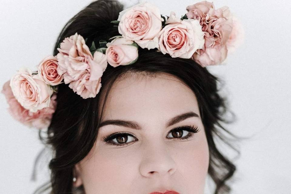 Blush Flower Crown