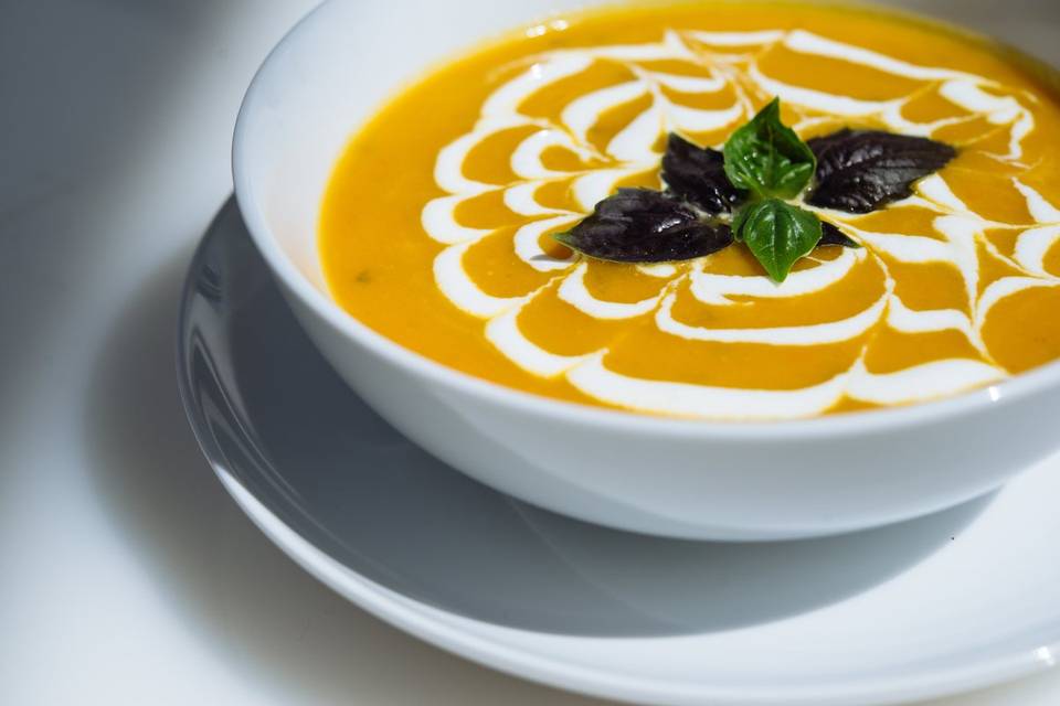 Butternut and Cream soup