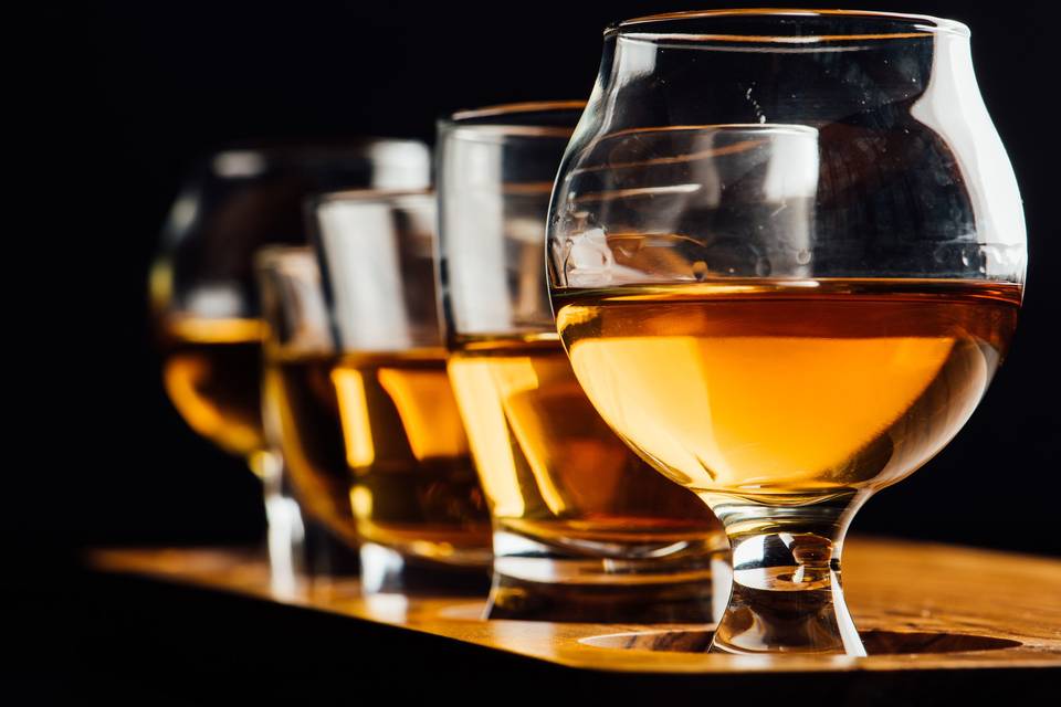 Bourbon tastings