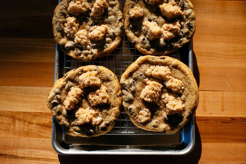 Rice Crispy Treat Cookies