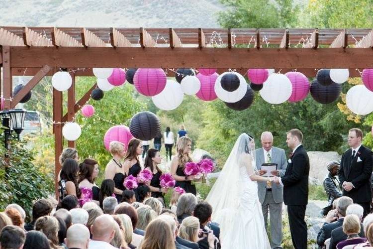 Outdoor ceremony