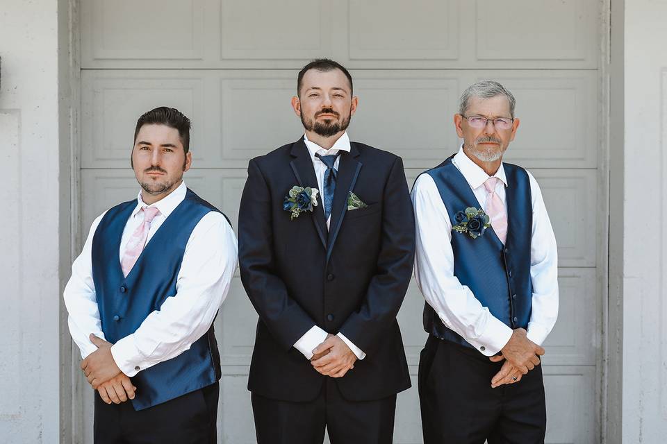 Groom and Party