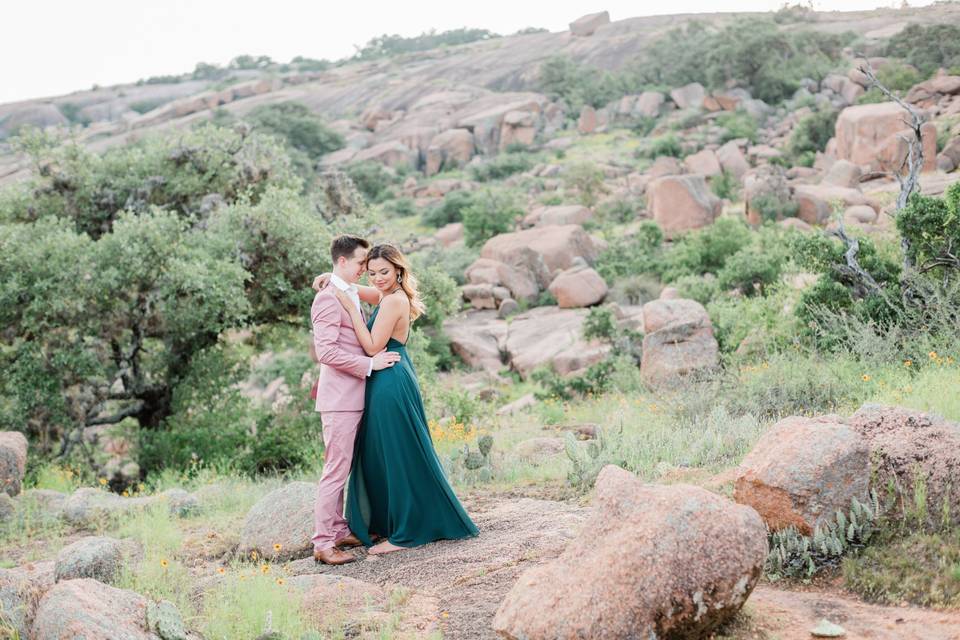 Enchanted Rock engagement