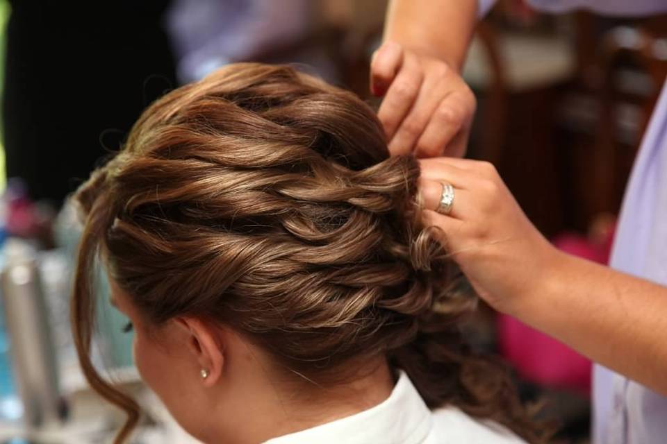 Intricate hairstyles