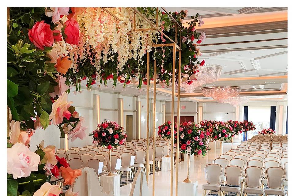 Floral Wedding Canopy