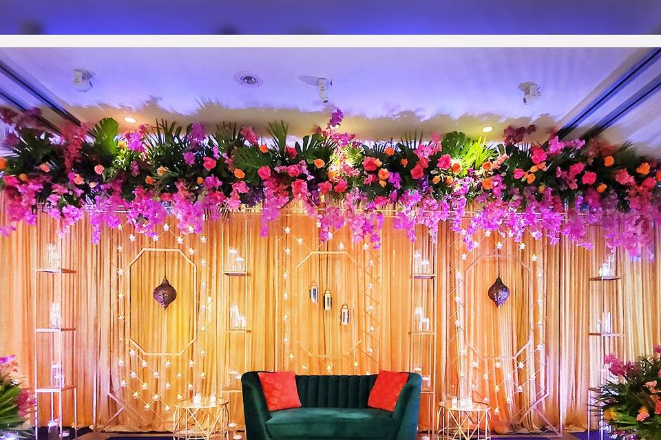 Magical Wedding Floral Sangeet