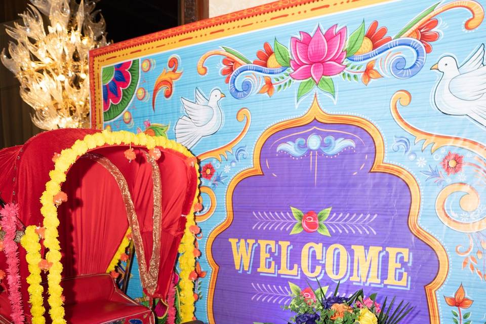 Decorated Cycle Rickshaw