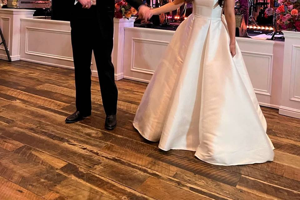Lovely bride and groom
