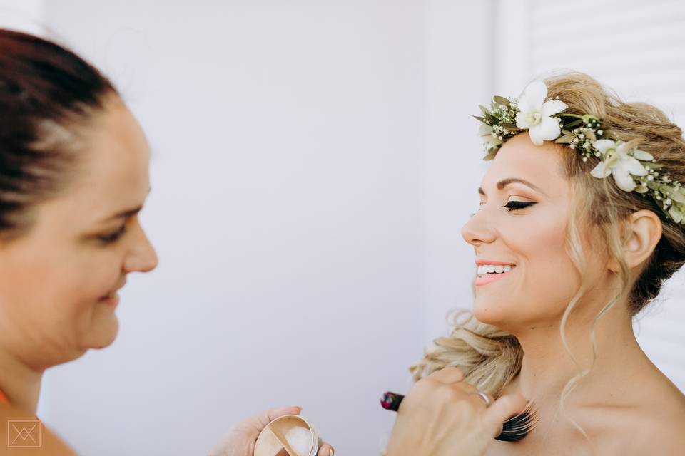The finishing touches