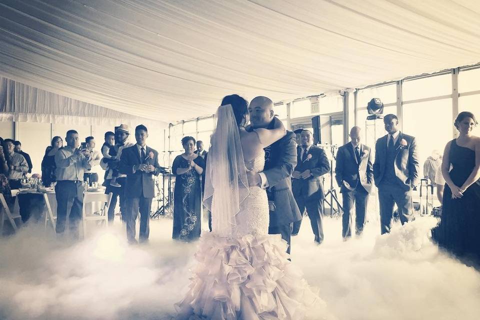 First dance on a cloud