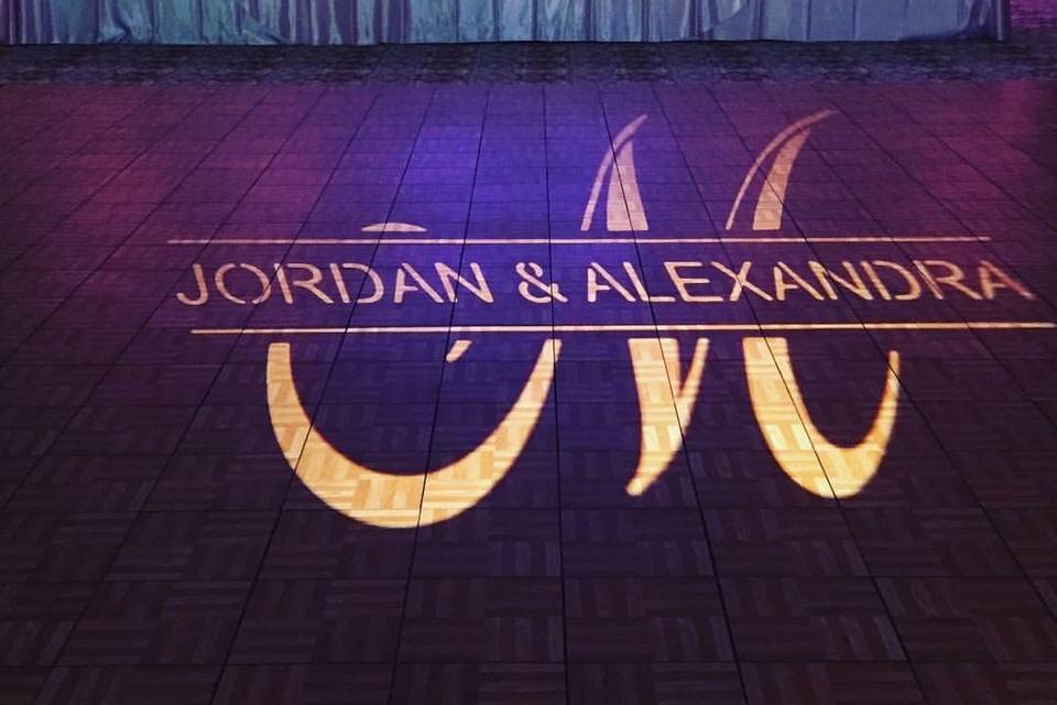 Dance floor lights