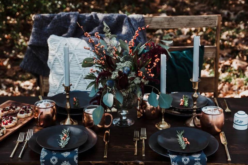 Flower centerpiece