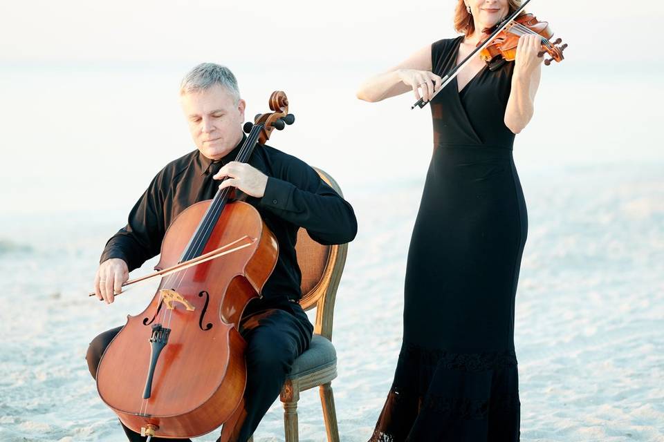 Violin and cello duo