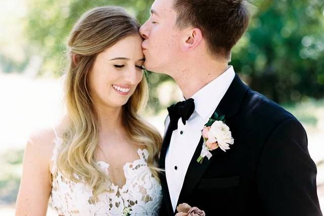 Kiss on the forehead