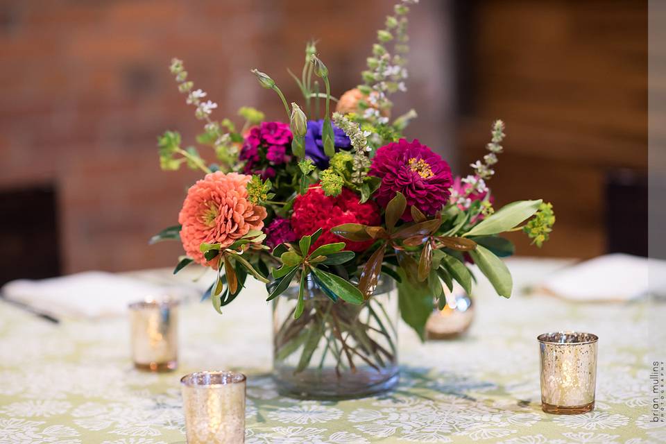 Flower centerpiece