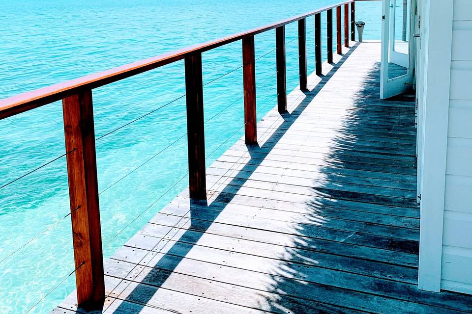 Overwater Chapel in Jamaica