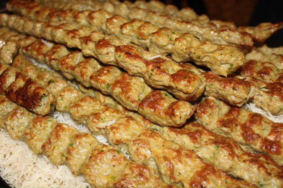 Afghani Kabab With Rice