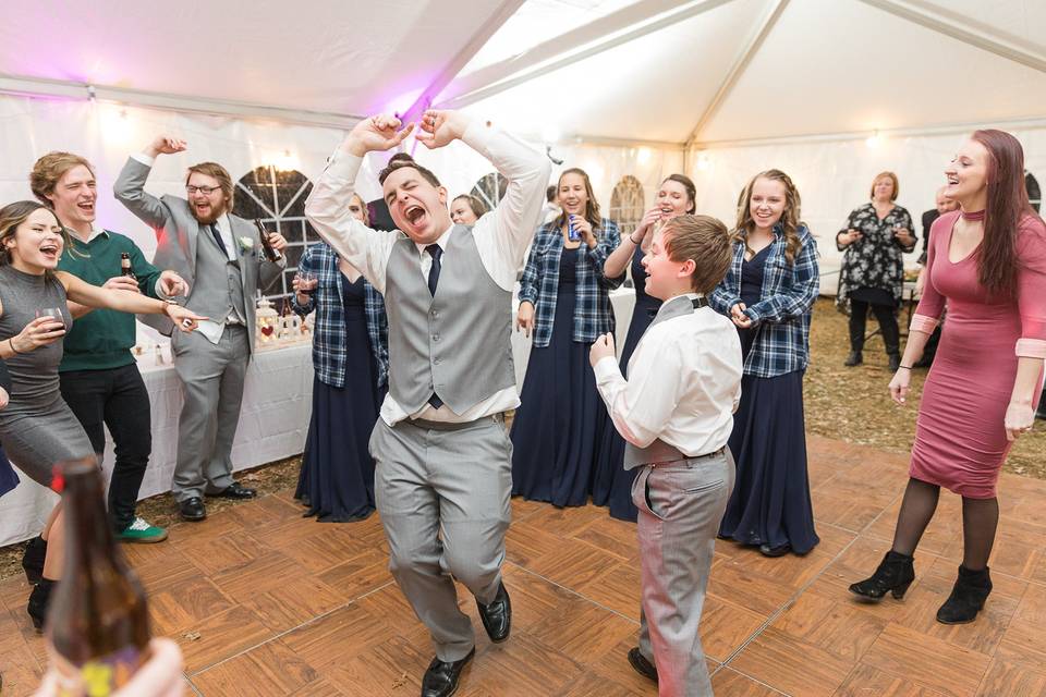 Groom Dancing