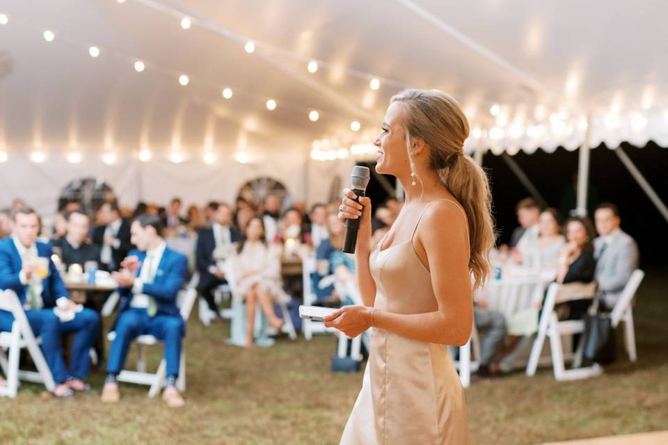 Maid of Honor Speech