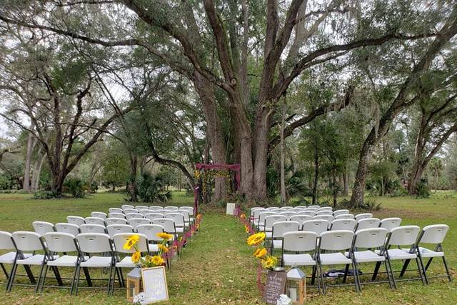 A popular ceremony spot