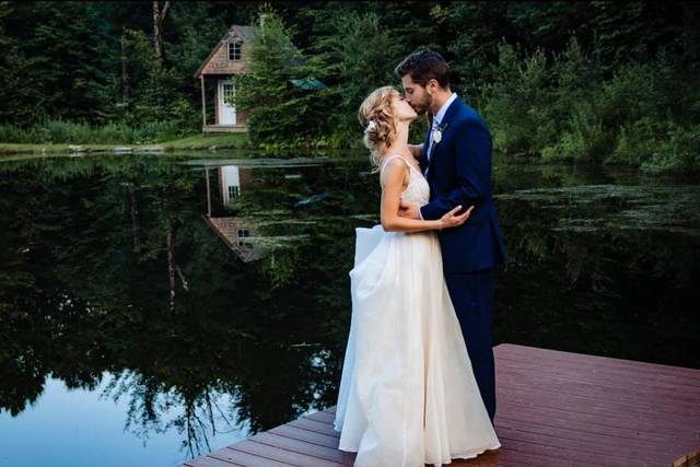 Vermont wedding hair by Brittany