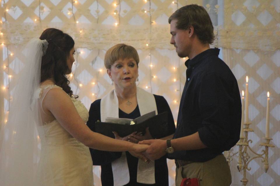 Indoor ceremony