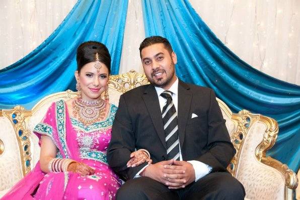 Wedding couple