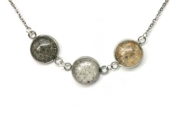 Beach Sand Triple Necklace
