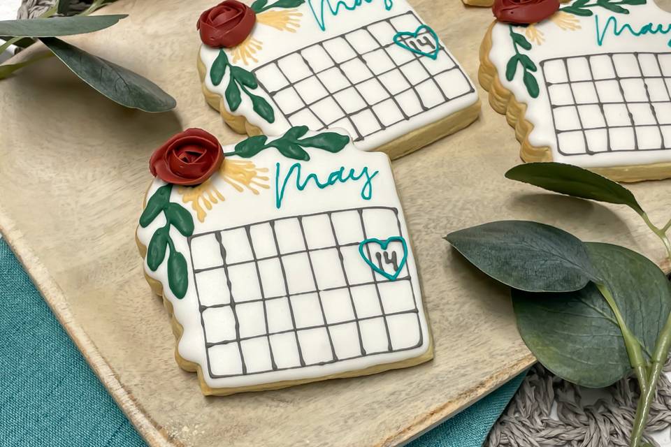 Bridesmaid proposal cookies