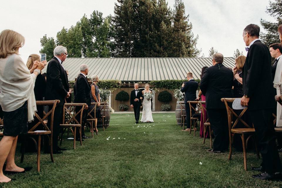 Walking Down the Aisle