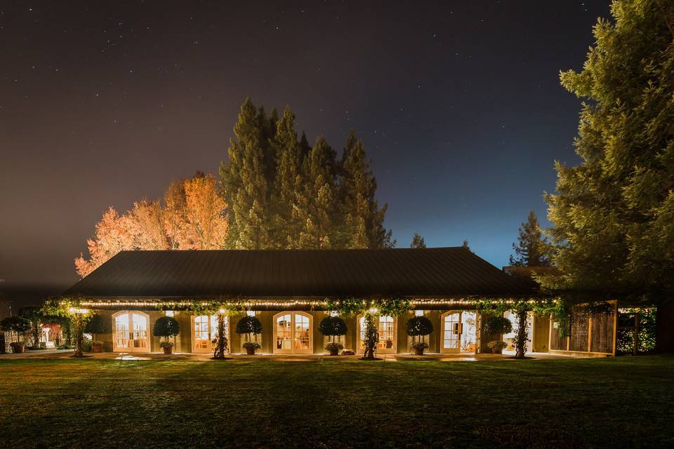 Pavilion at Night