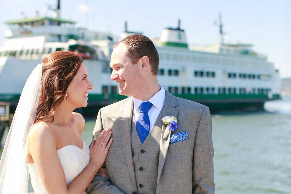 Creative couple portrait