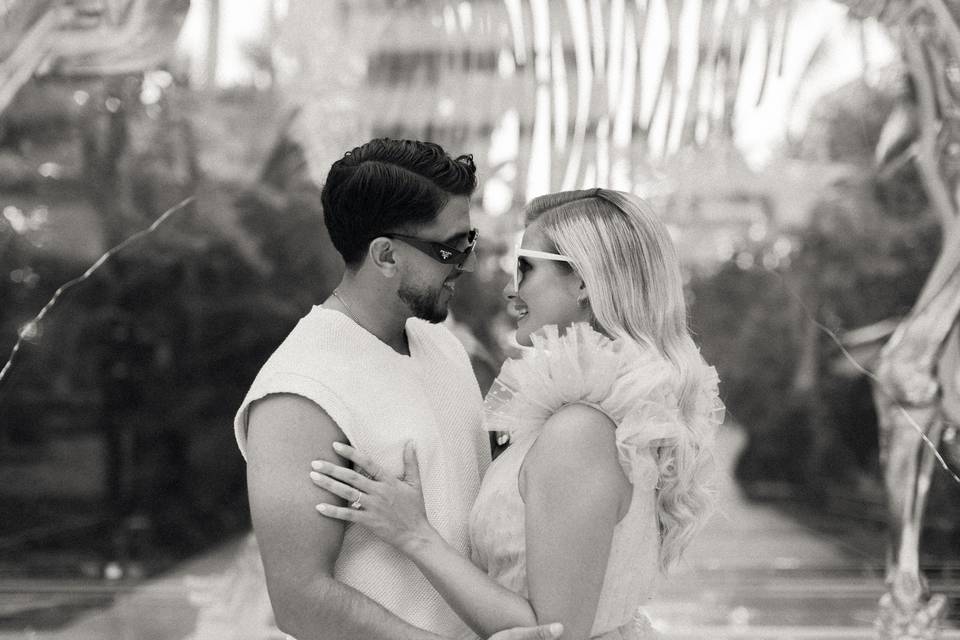 Black and white photos