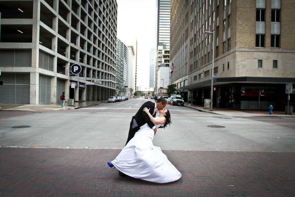 Downtown wedding