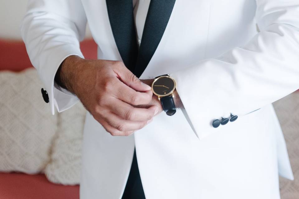 Groom preparation