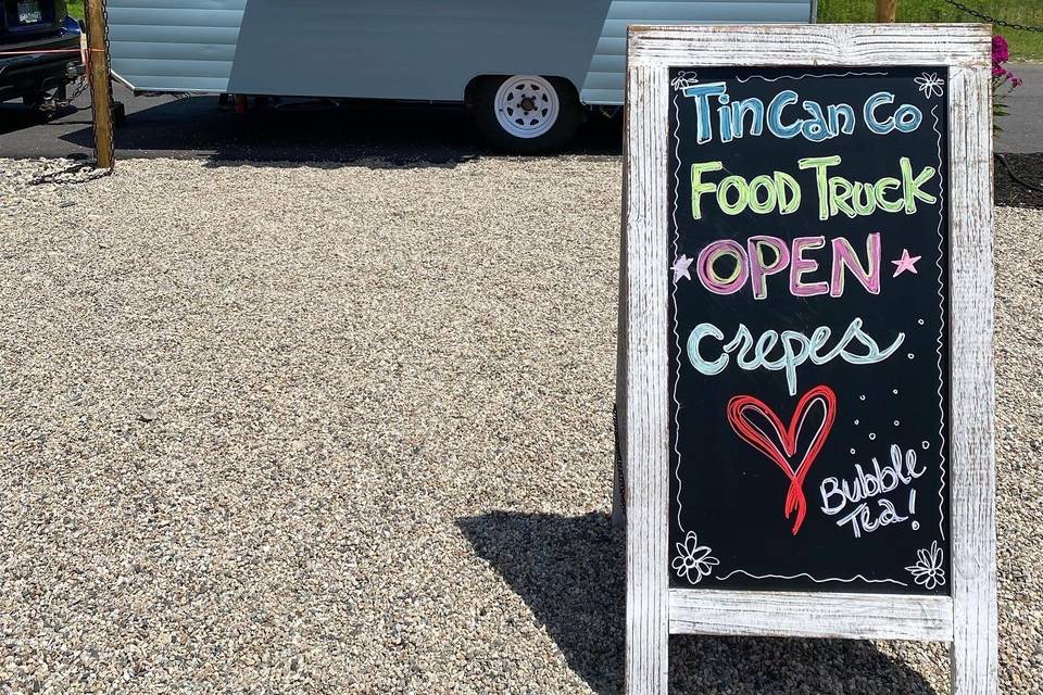 Chalkboard Sign